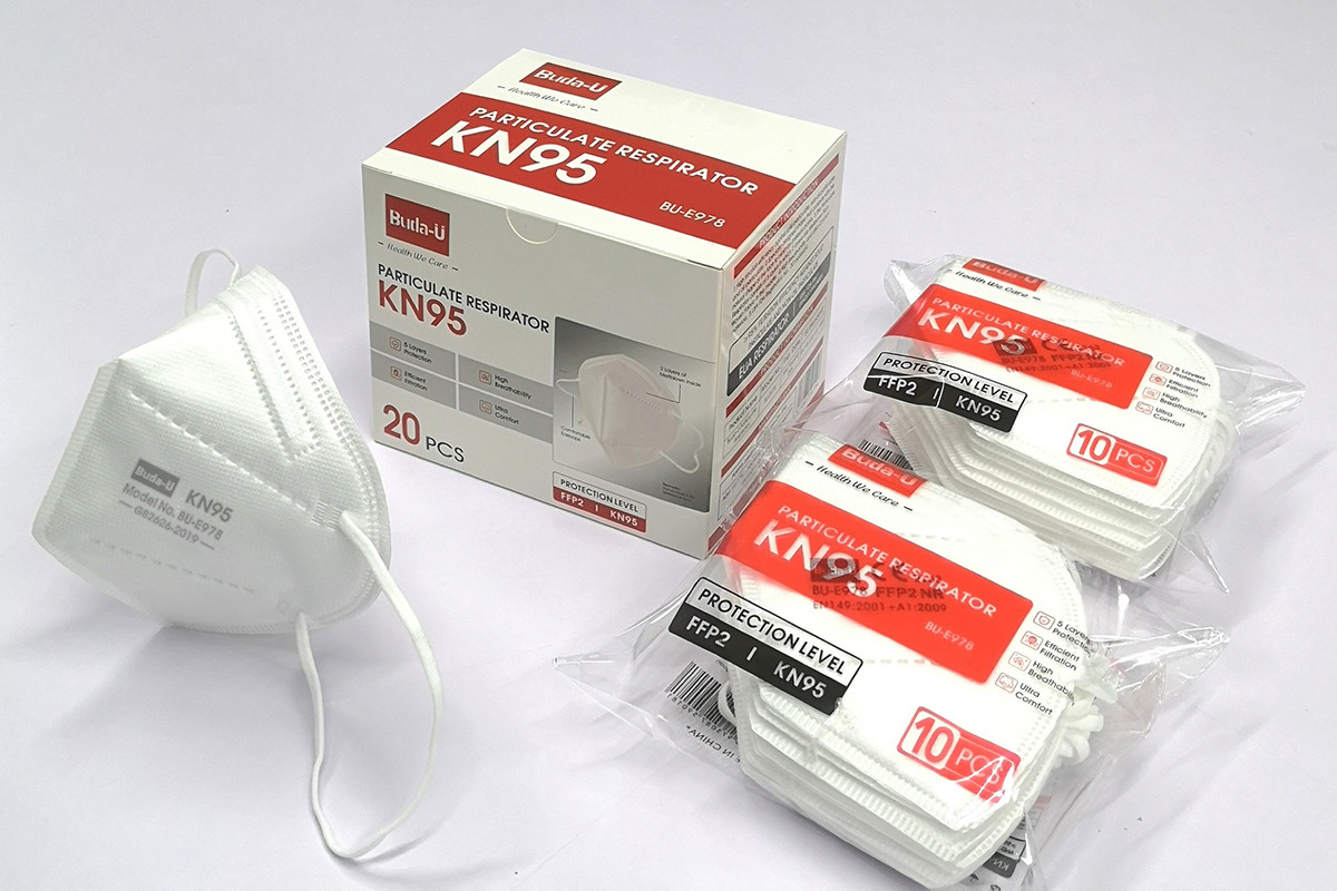 Buda-U KN95 Protective Mask GB2626 FDA Non Woven Kn95 Respirator Masks