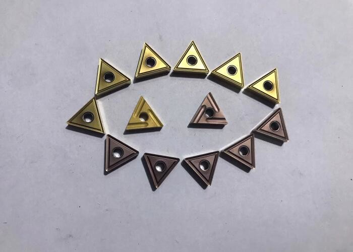High Efficiency Tungsten Carbide Inserts Triangle Shape Carbide Cutting Inserts