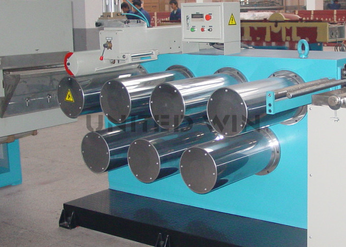 Two Die Head Tape Extrusion Line PP PE Flat Filament Production Machine