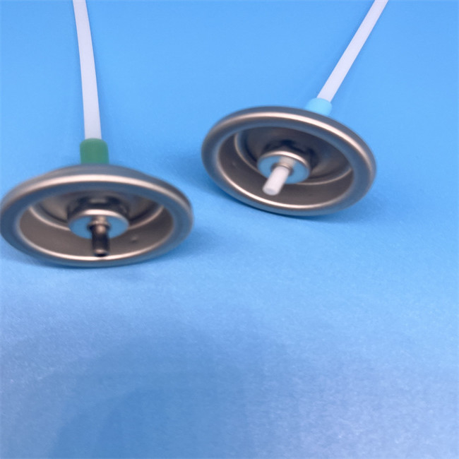 Aluminum Button Actuator Aerosol Valve With Varied Spray Rates And Universal Compatibility