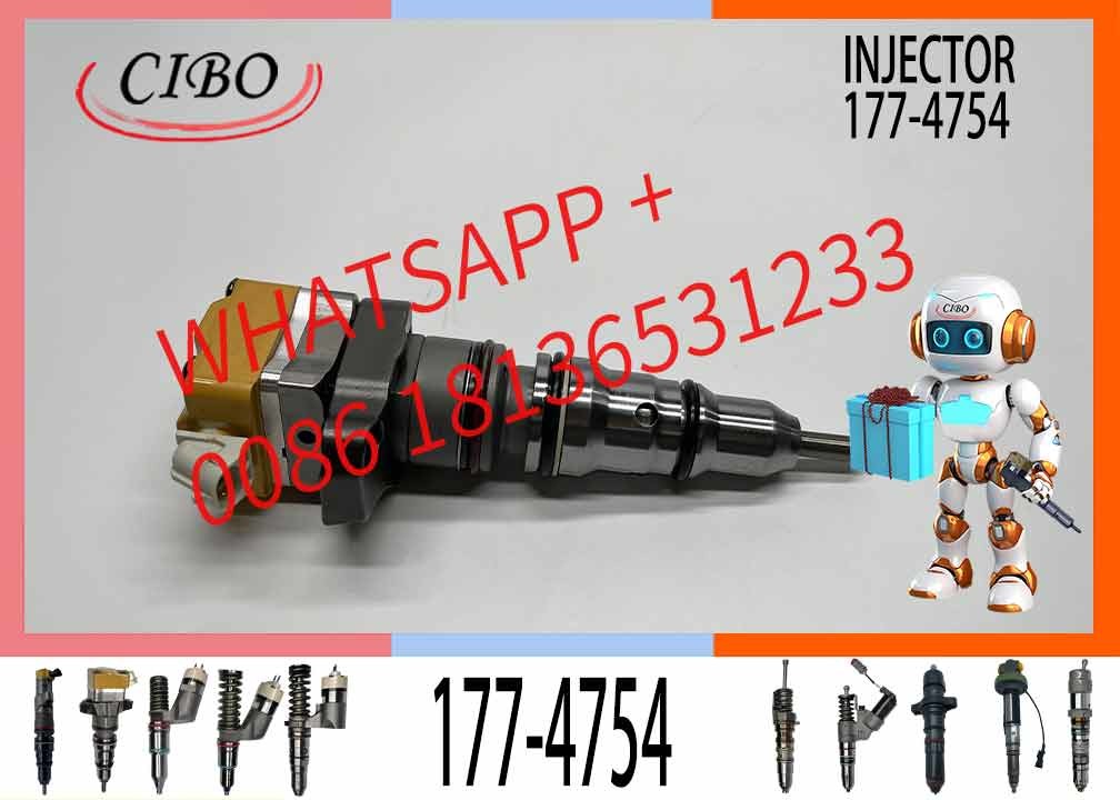 Excavator Parts E 322C 325C 3126B Engine Diesel Fuel Injector 177-4754 1774754