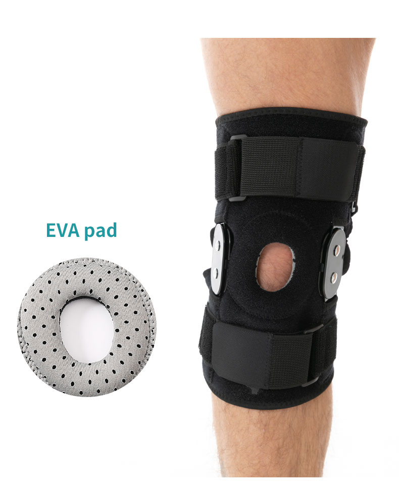 Knee Support Hinged Knee Braces For Meniscus Tear With Side Stabilizers