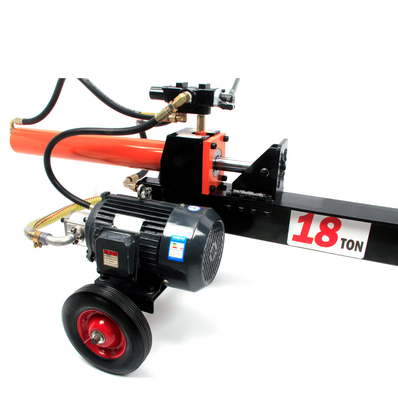 Electric Motor 7 TON Horizontal Wood Log Splitter Hydraulic Log Cutter And Splitter