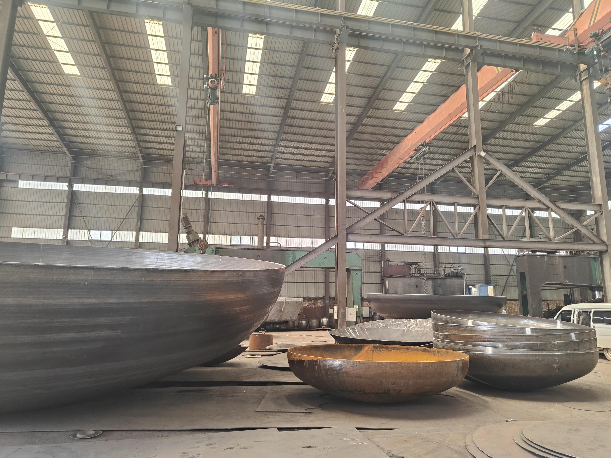 Circle Head Torispherical Head for LPG Storage Tank Made of Stainless Steel Carbon Steel