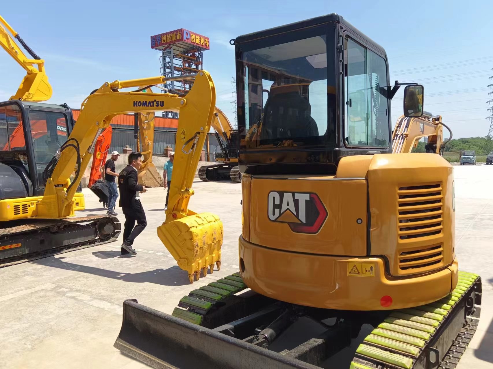 High Efficiency Mini Used Excavators Cat 303.5 3.5 Ton Used Cat Digger