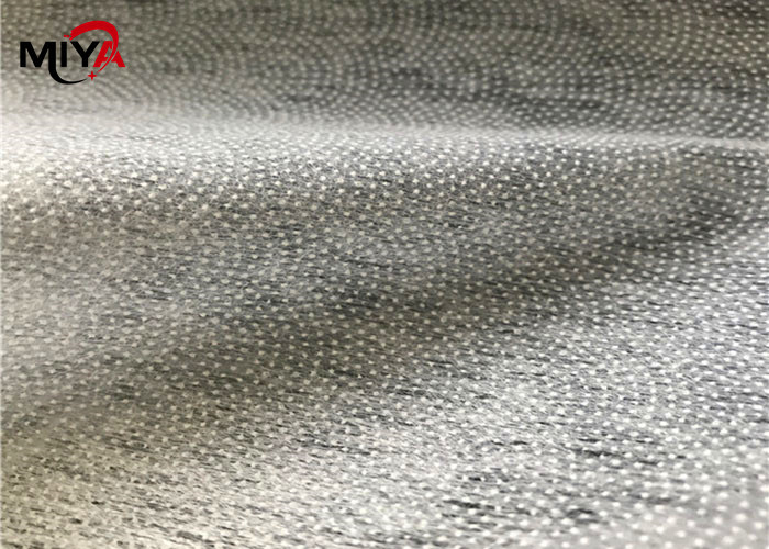 25gsm Flower Mesh PES Single Dot Non Woven Fusible Interlining