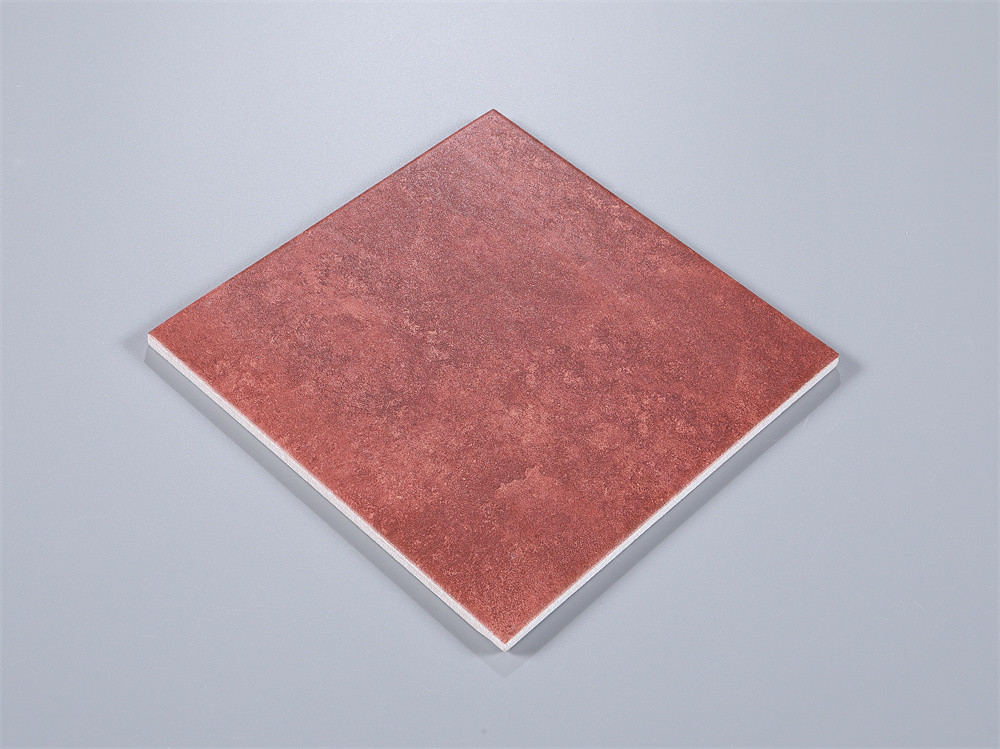 Wear-Resistant Red 20x20cm Inside Floor Ceramic Rustic Tiles For Dining Room And House 4 Styles