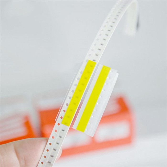 High Accuracy Smt Machine Parts Smd Splice Tape 8mm Yellow Easy To Operate