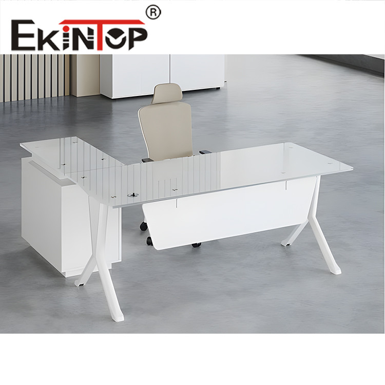 glass gaming desk
