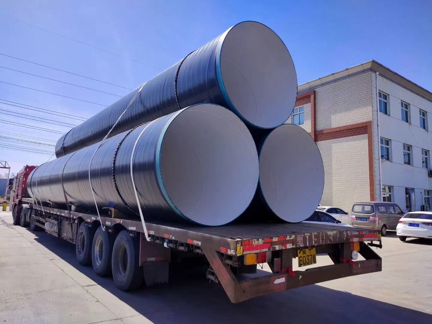 Large Diameter SSAW Steel Pipe API Spiral Welded Carbon Steel Pipe