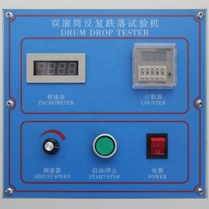 Cellphone Double Barrel Drum Drop Tester Testing Machine
