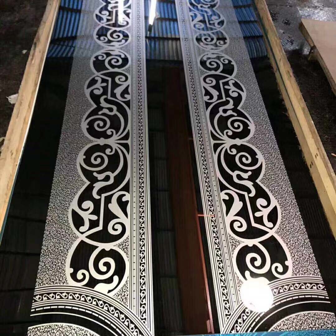 Elevator Interior Lift Door Cladding Decorative Stainless Steel Sheets From Mirror Metal