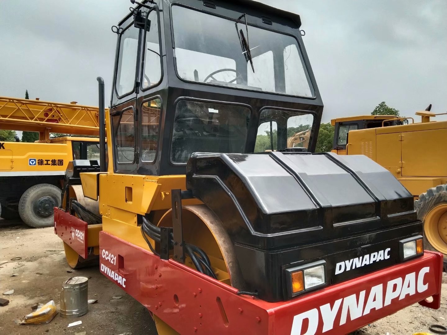 Used Dynapac CC421 Douable Drum Road Roller Made in Sweden/Used Douable Drum Road Roller In Good Condition