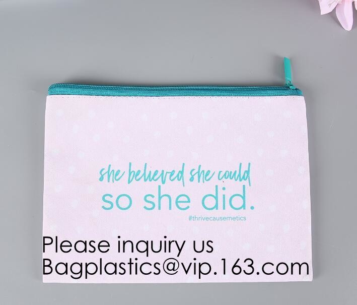 Promotional canvas hand carry makeup bag cosmetic organizer,natural canvas Makeup Bag Cotton Cosmetic Bag, bagease
