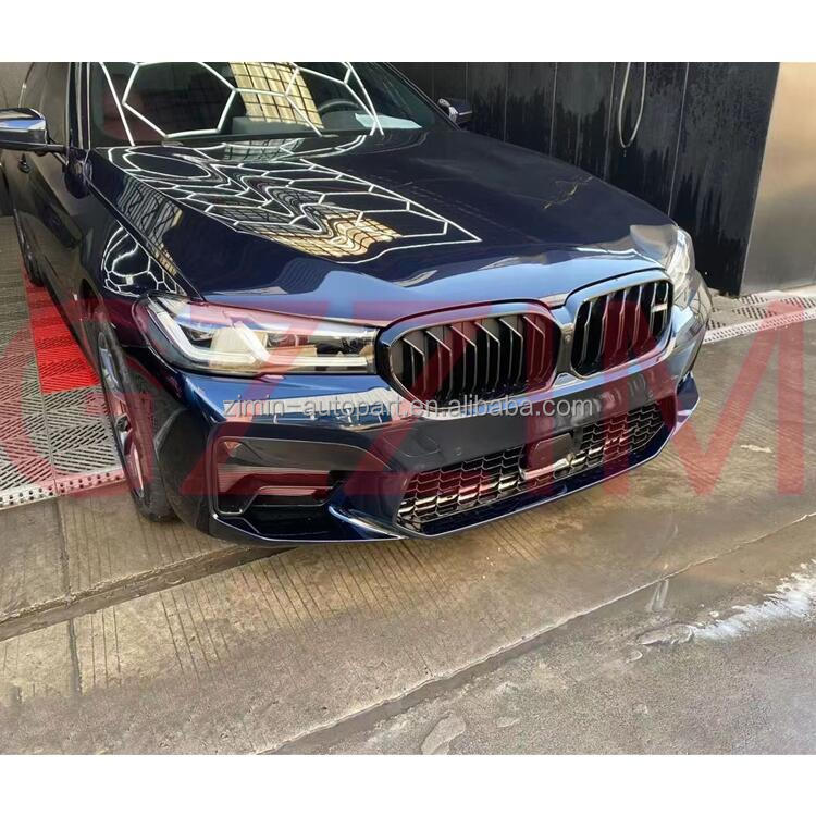 BMW 5 Series Upgrade To M5 car Body kit Front Rear Bumper Grille Hood Fender Side Skirt