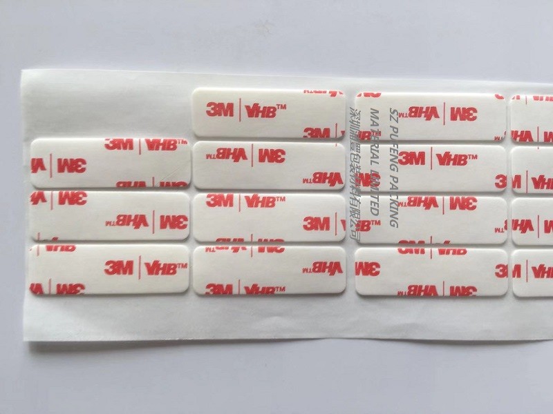 High Temperature Resistance RoHS VHB Die Cut Adhesive Tape , 3M PE Foam Double Sided Tape