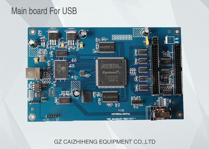 Phaeton USB Type 6 Heads PCB Main Board English Version For Solvent Pritner