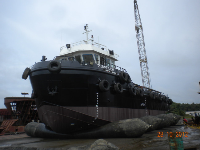 Docking Ship Rubber Airbag Salvage Floating Launching Pneumatic Airbag