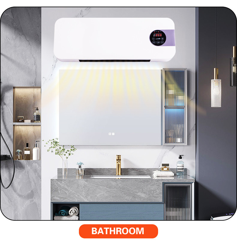 Portable Air Heater Desktop Small Domestic Office Electric Ptc Electromechanical