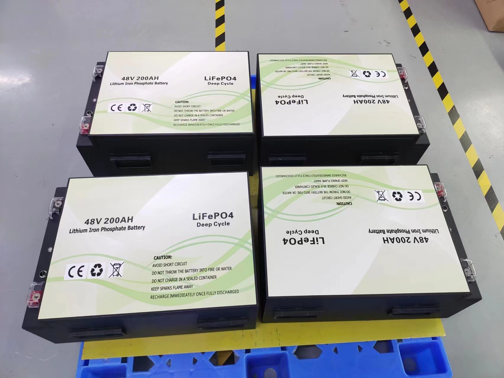 High Safety 200Ah 48V Lithium Battery Pack For Boat Marine Electric Vehicles With LCD Screen