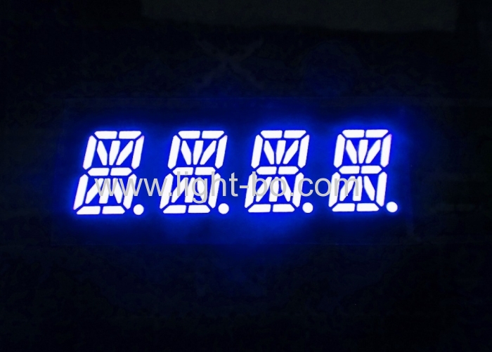 4 Digit 16 Segment Led Display 0.39 Inch Common Cathode For Temperature Humidity Indicator