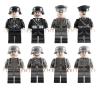Buy cheap Children gifts WW2 military mini figures German ranker eight officers soldiers from wholesalers
