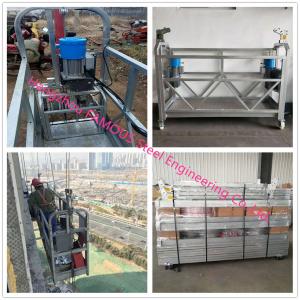 Buy cheap Hot Dip Galvanized Suspended Scaffold Platform With Heavy Loading Capacity product