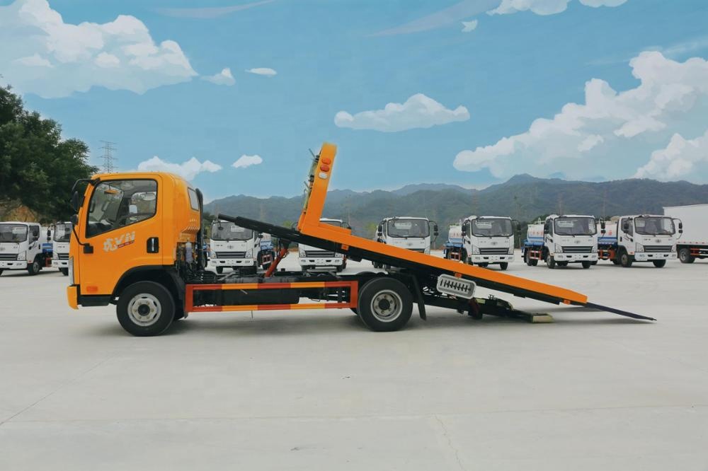 4x2 Wheel Customized Special Wrecker with Weichai Engine and 1300mm Rear Arm Extension