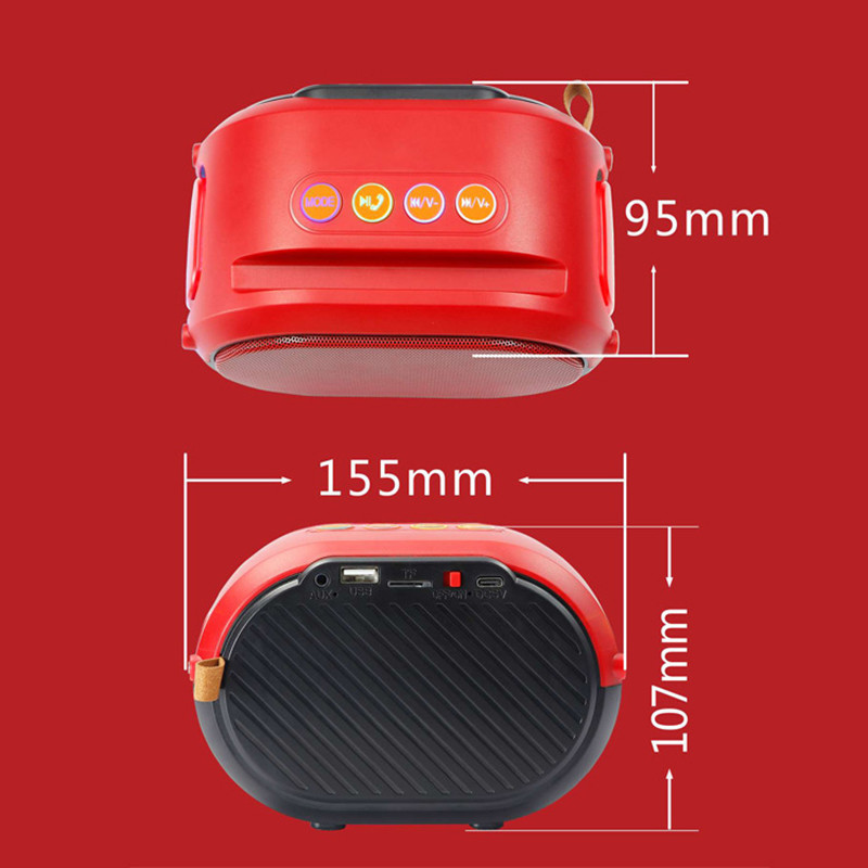 5Watt Battery Powered Bluetooth Speaker Small Portable Bluetooth Speaker