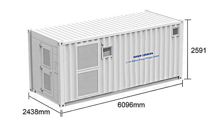 500kW 1505kWh Battery Energy Storage Container 280ah All In One Outdoor Energy Storage Box