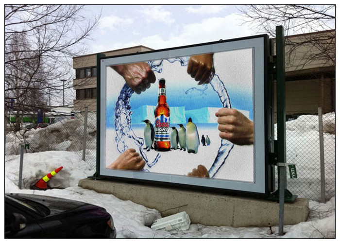 full color P8 Led Advertising Display Board With High Brightness 6000nits