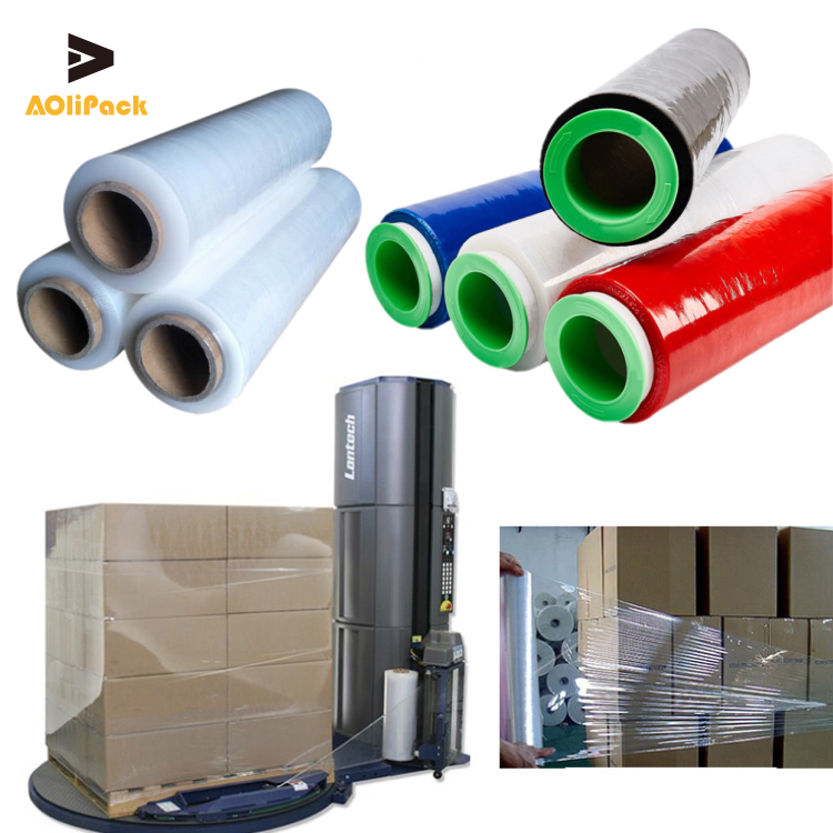 Hand Grade 50cm 300m 2500g Pallet Stretch Wrap