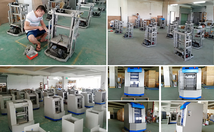5 Gallon Paint Mixing Machine 750W Fully Automatic Clamping Paint Shaker
