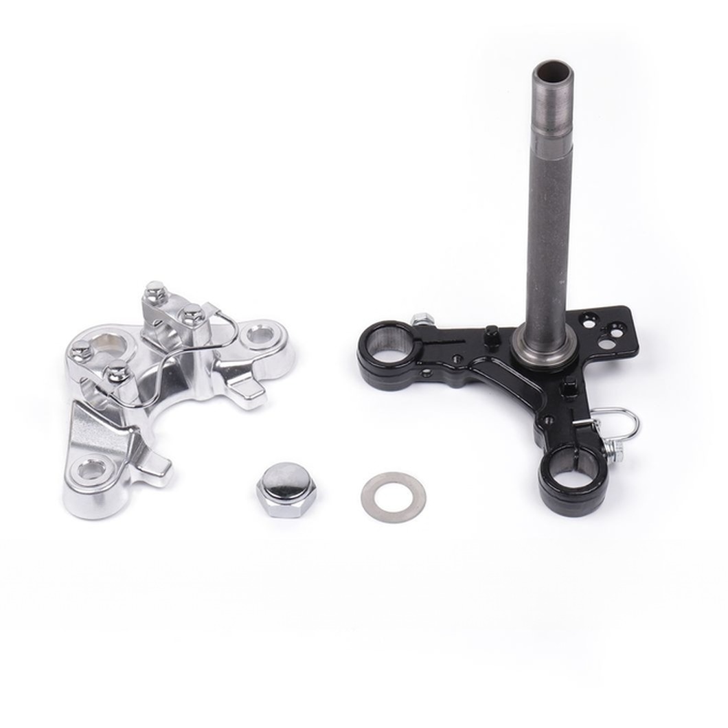 Motorcycle Steering Stem for Cg (Fork Tee, Fork Upper, Fork top Bride, Bottom)