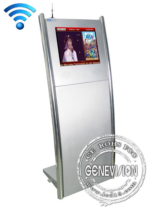 17 Inch Kiosk Digital Signage Advertising with 0.264(H) x 0.264mm(W) Dot Pitch