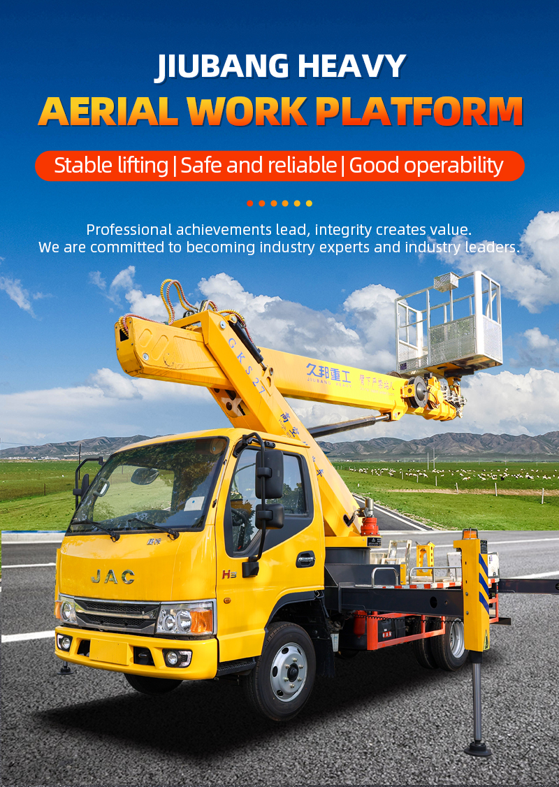New Type 4*2 6 Wheels 27m Aerial Platform Truck Trucks Aerial Working Truck Price For Sale