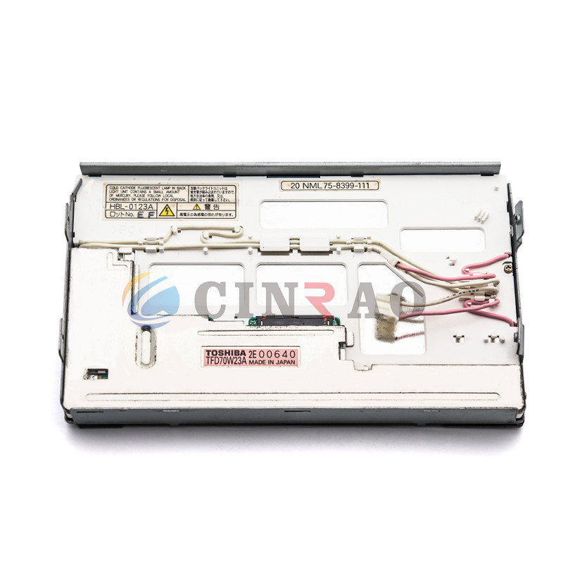 Toshiba TFD70W23A TFT LCD Screen / Car GPS Auto TFT LCD Display Module