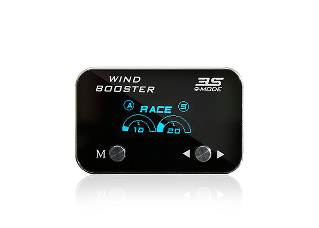 Windbooster 9 Mode Car Throttle Controller OLED Lights Throttle Pedal Controller