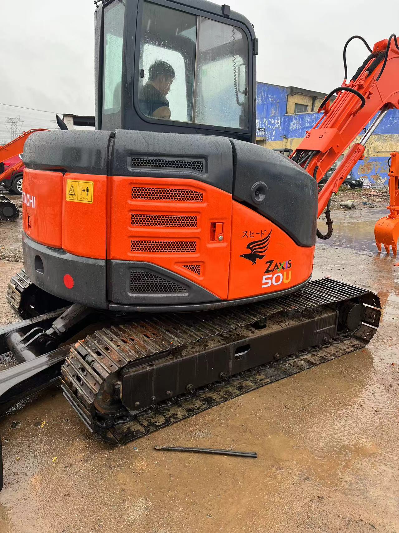 5 Ton Boutique Japan Brand Mini Excavator Used Hitachi Zx50u Second Hand Digger