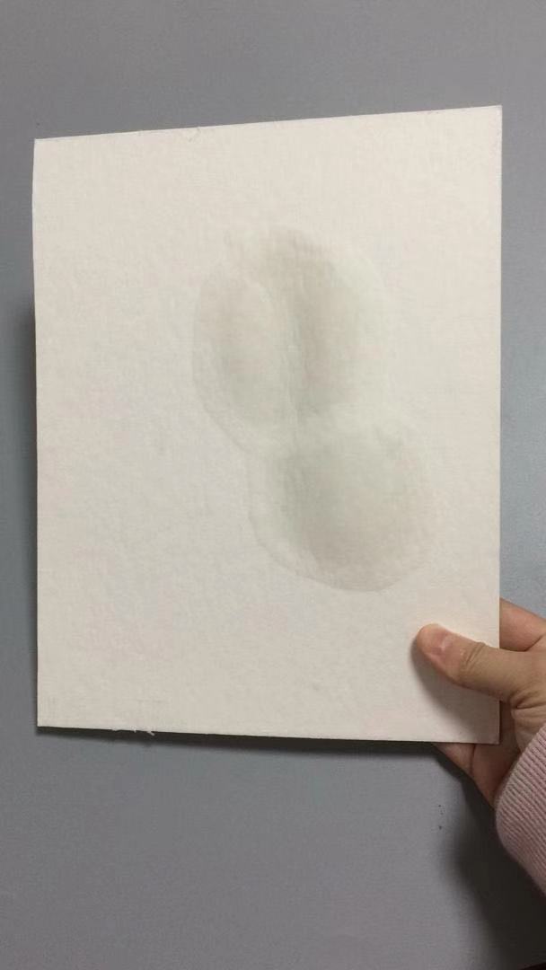 1.6mm 1.8mm Thick White Moisture Absorbing Paper To Hotel Coaster Making 
