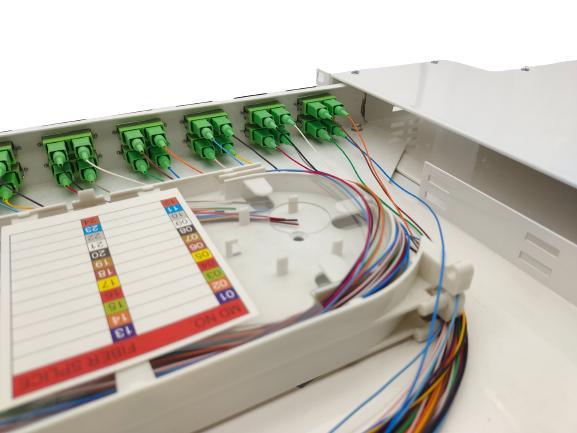 Data Center Application 1 Time Patch Panel ODF for 12/144 Core Sc/FC/St/LC Fiber Optic
