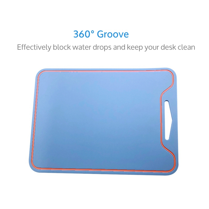 Food Grade Silicone Kitchen Utensils Durable Foldable Soft Cutting Board Hanging Hole Non Slip Mat