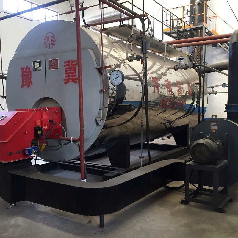 Furnace Natural Gas Oil Fired Steam Boiler High Safety Large Steam Space For Chemical Processing