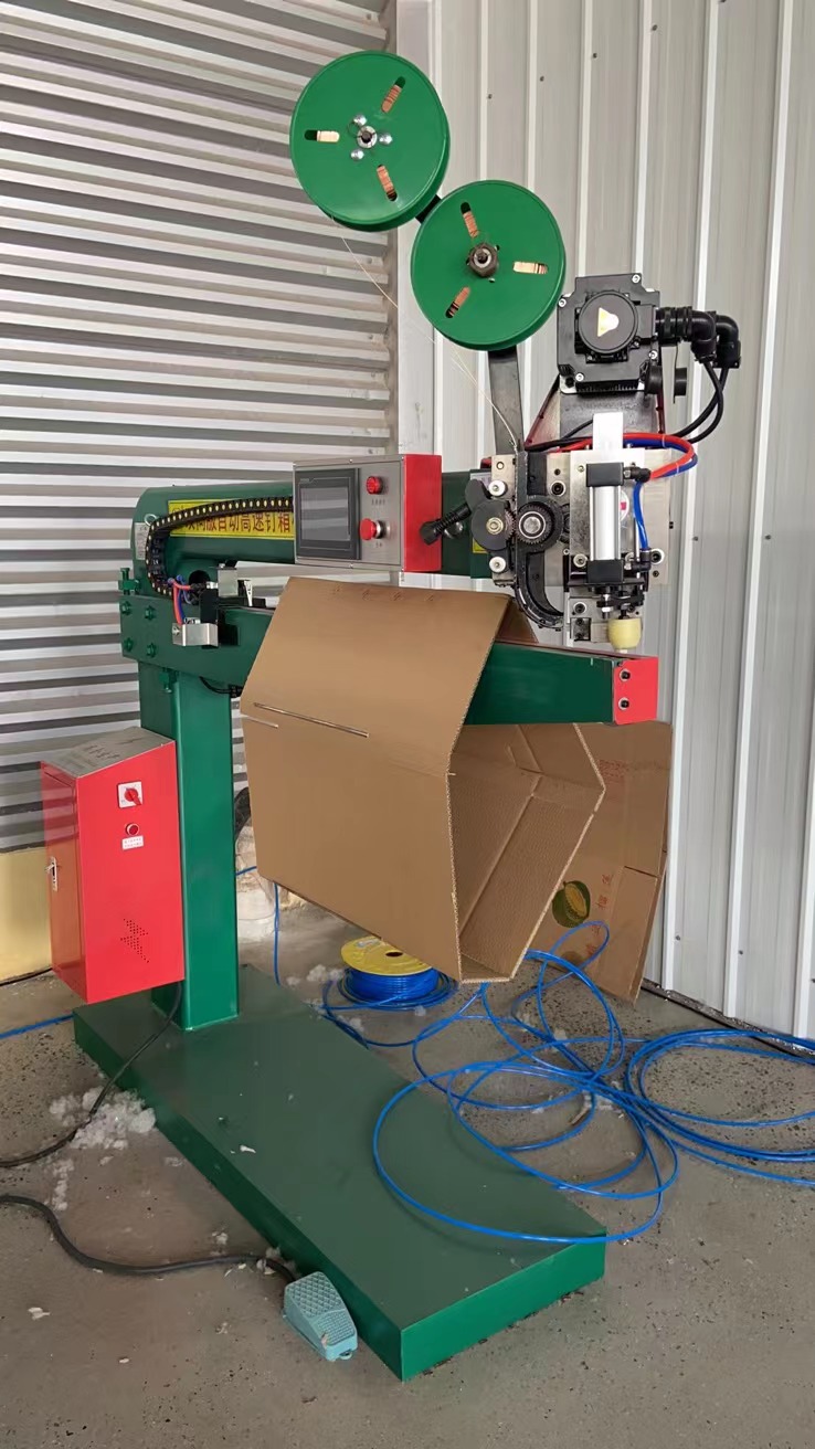 Manual Operation High Speed Long Arms Stapler for Corrugated Box Stitching Machine