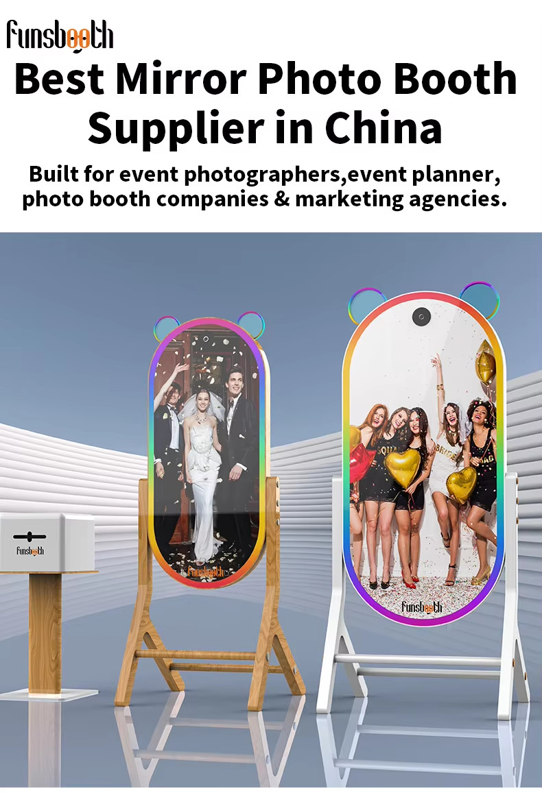 43 INCH Touch Screen HD Camera Selfie Mirror Photo Booth For Wedding And Party