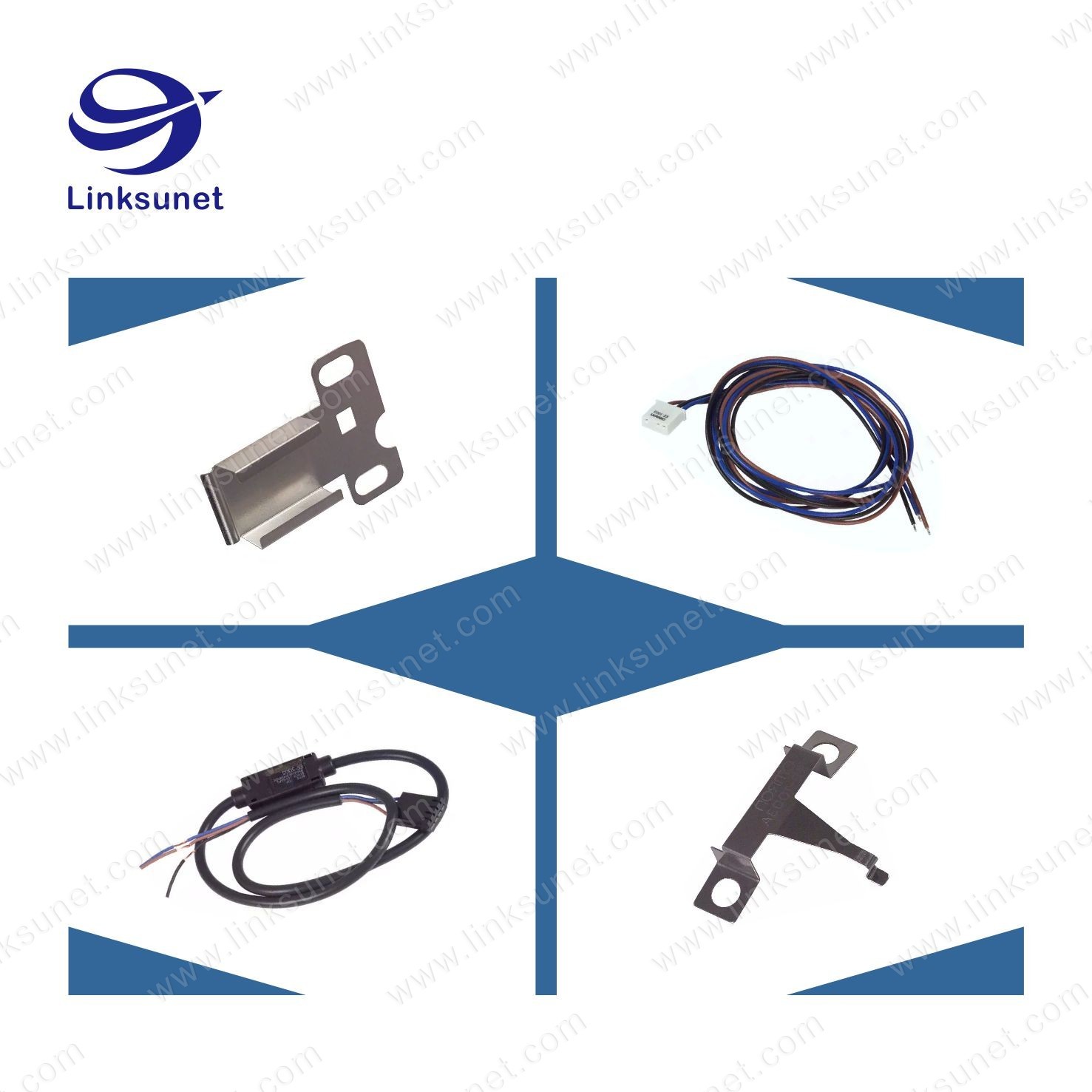 Omron EE-1001 black and molex 39 - 01 - 2101 4.2mm natural connector wiring harness for engine