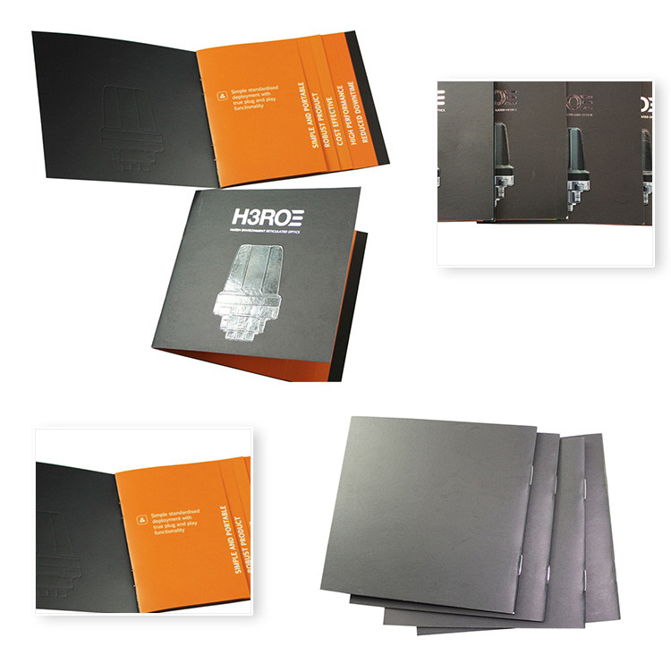Glossy Matt PP Custom Packaging Solutions Brochure Catalogue Printing
