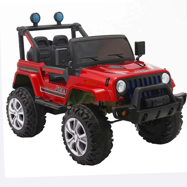 Battery Powered Outdoor Ride On Toy Car for Kids Double Seats 12V Electric 118*69*79cm