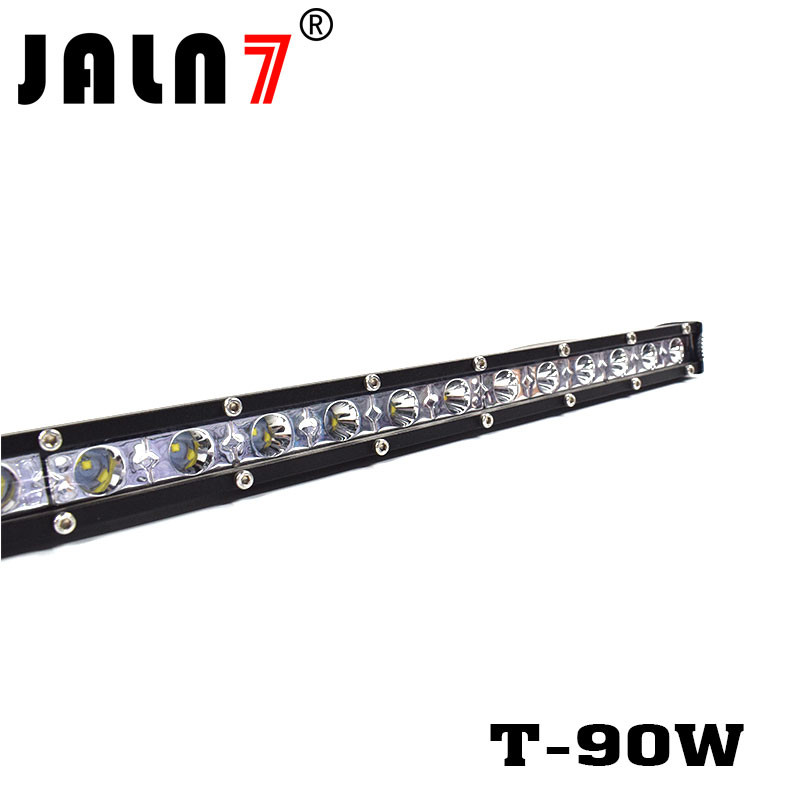 LED Light Bar JALN7 90W CREE Spot Flood Combo LED Driving Lamp Super Bright Off Road Lights LED Work Light Boat Jeep