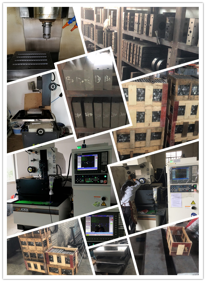 Plastic Moulded Components Injection Molding Tool Used To Produce Thermal Insulation Strip